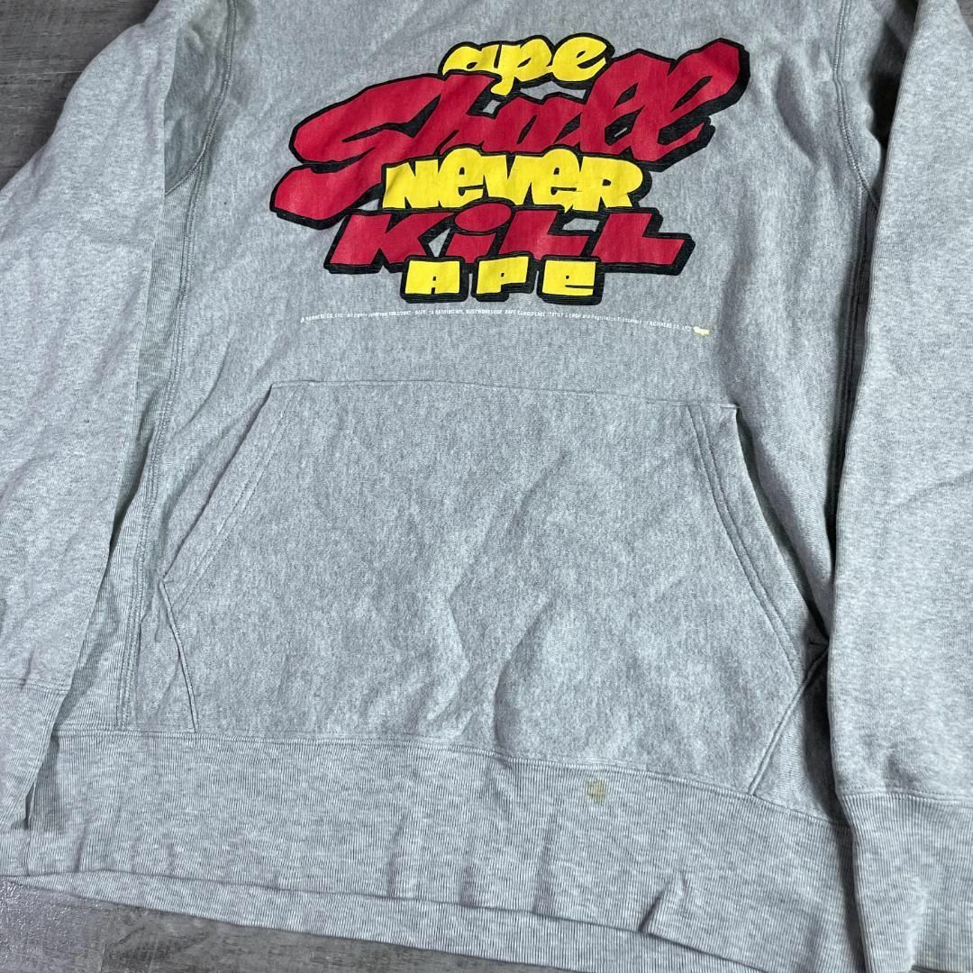 初期タグ A BATHING APE BAPE ベイプ大猿 パーカー フーディー