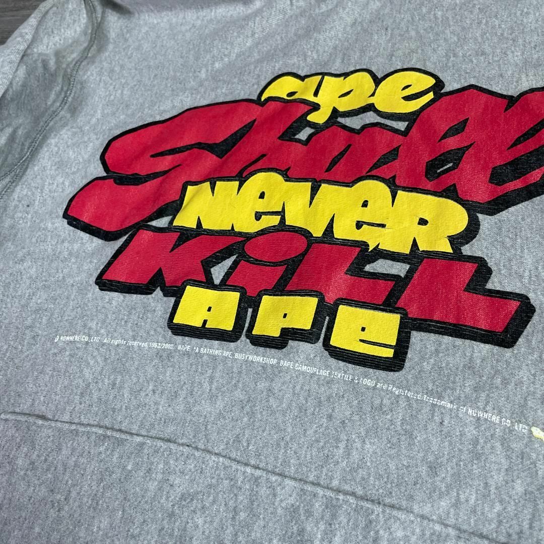 初期タグ A BATHING APE BAPE ベイプ大猿 パーカー フーディー