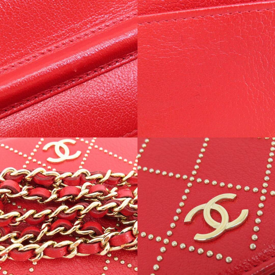 CHANEL(シャネル)のCHANEL チェーンウォレット ココマーク ゴールド金具 長財布（小銭入れあり） カーフ レディース レディースのファッション小物(財布)の商品写真