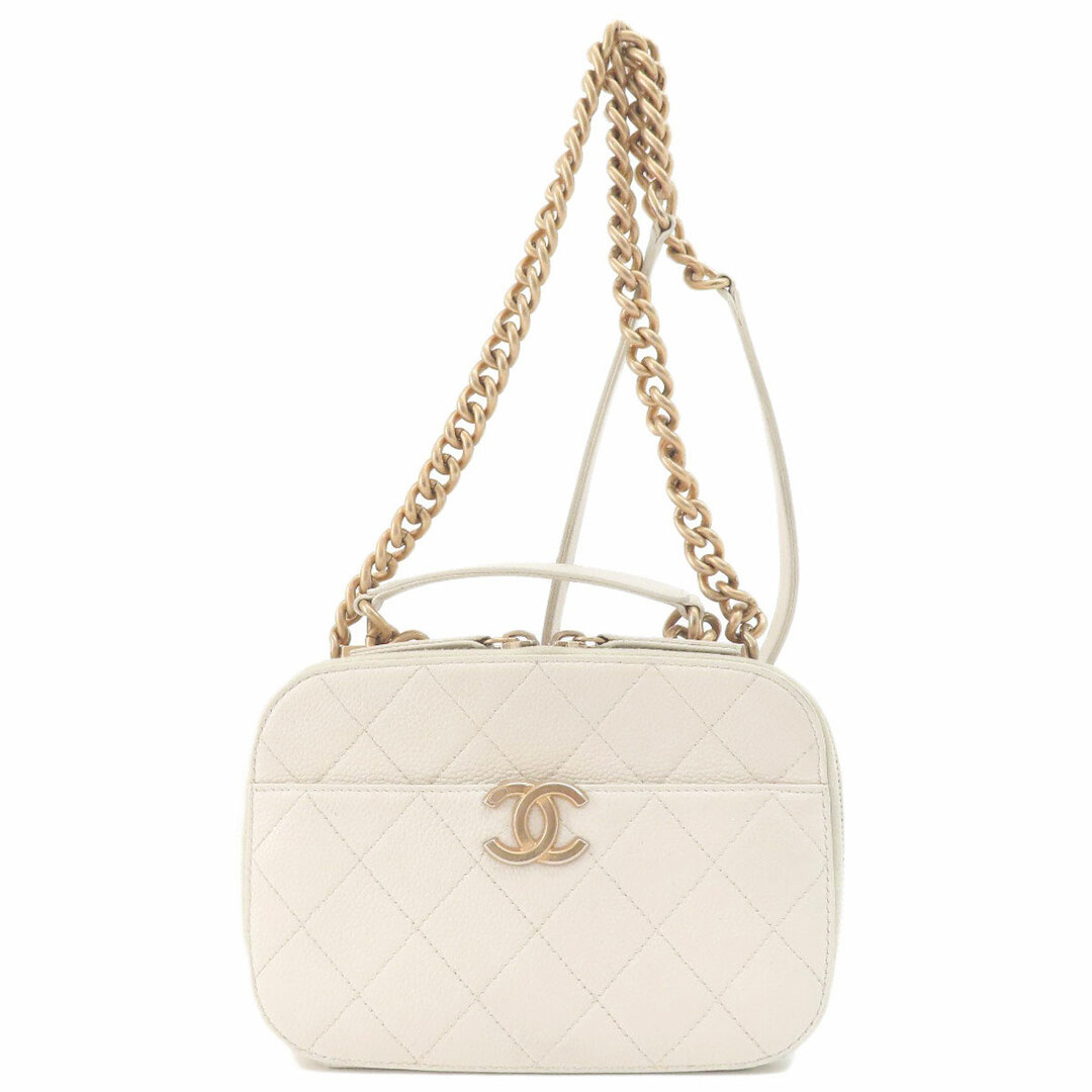 CHANEL - CHANEL マトラッセ ゴールド金具 ショルダーバッグ キャビア