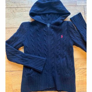 ラルフローレン(Ralph Lauren)のラルフローレン　ニットパーカー　ジップパーカー　セーター　140(ジャケット/上着)