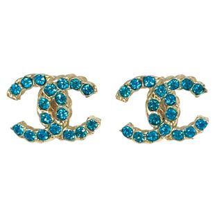 シャネル ピアス(ブルー・ネイビー/青色系)の通販 67点 | CHANELの