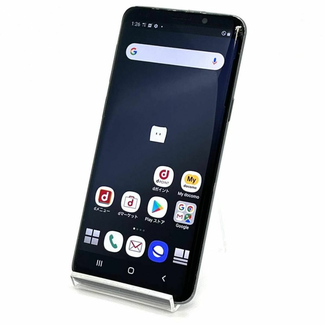 docomo版 Galaxy s9+ SIMフリー チタニウムグレー