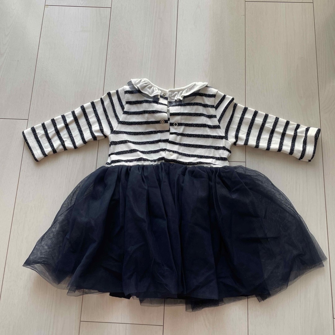 PETIT BATEAU(プチバトー)のプチバトー/ワンピース キッズ/ベビー/マタニティのベビー服(~85cm)(ワンピース)の商品写真