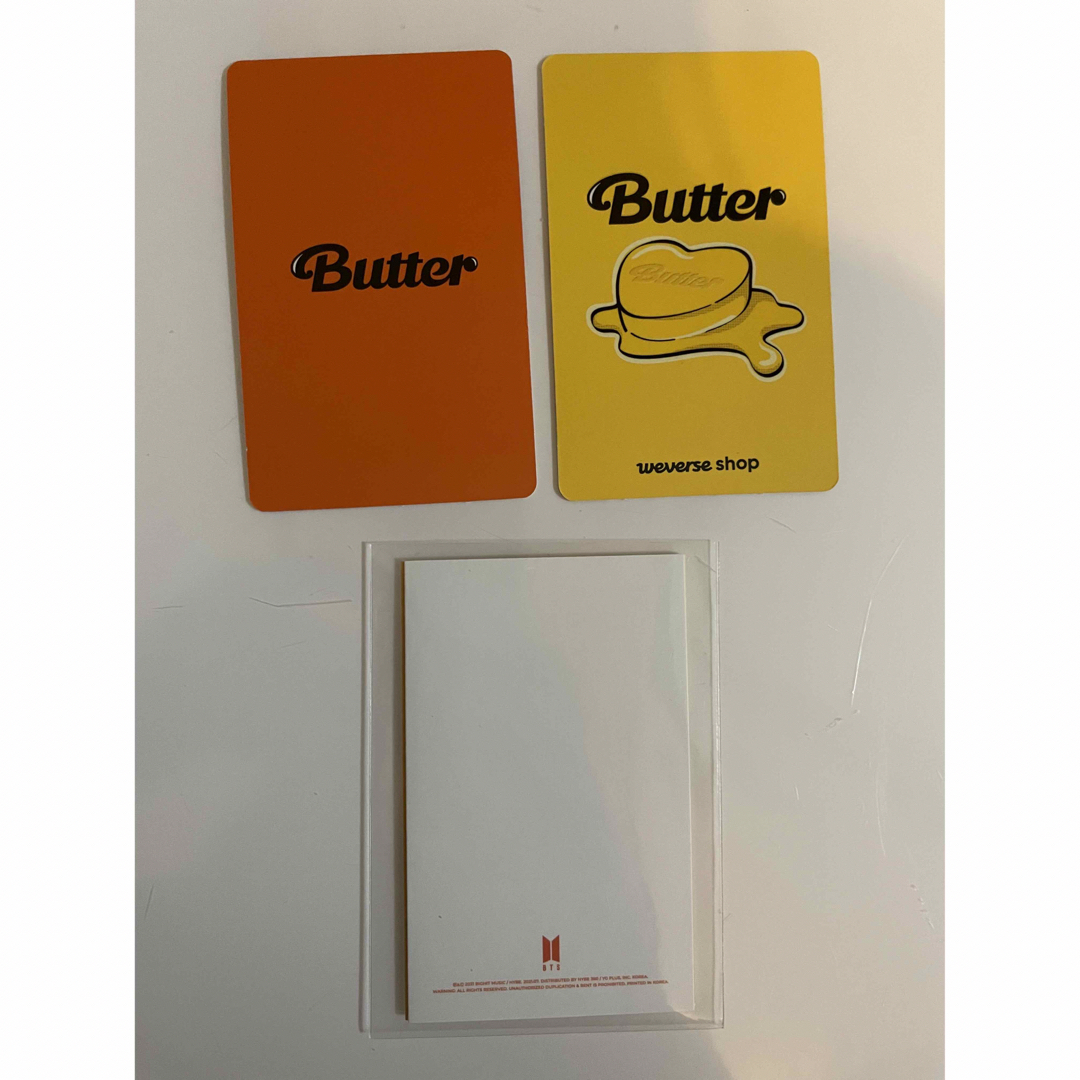 BTS Butter weverse 特典 トレカ+フィルム 4カット ジミン