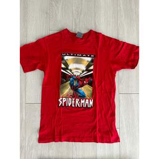 マーベル(MARVEL)の2002年スパイダーマンTシャツ古着ヴィンテージ marvelヒーロー　アメコミ(Tシャツ/カットソー(半袖/袖なし))