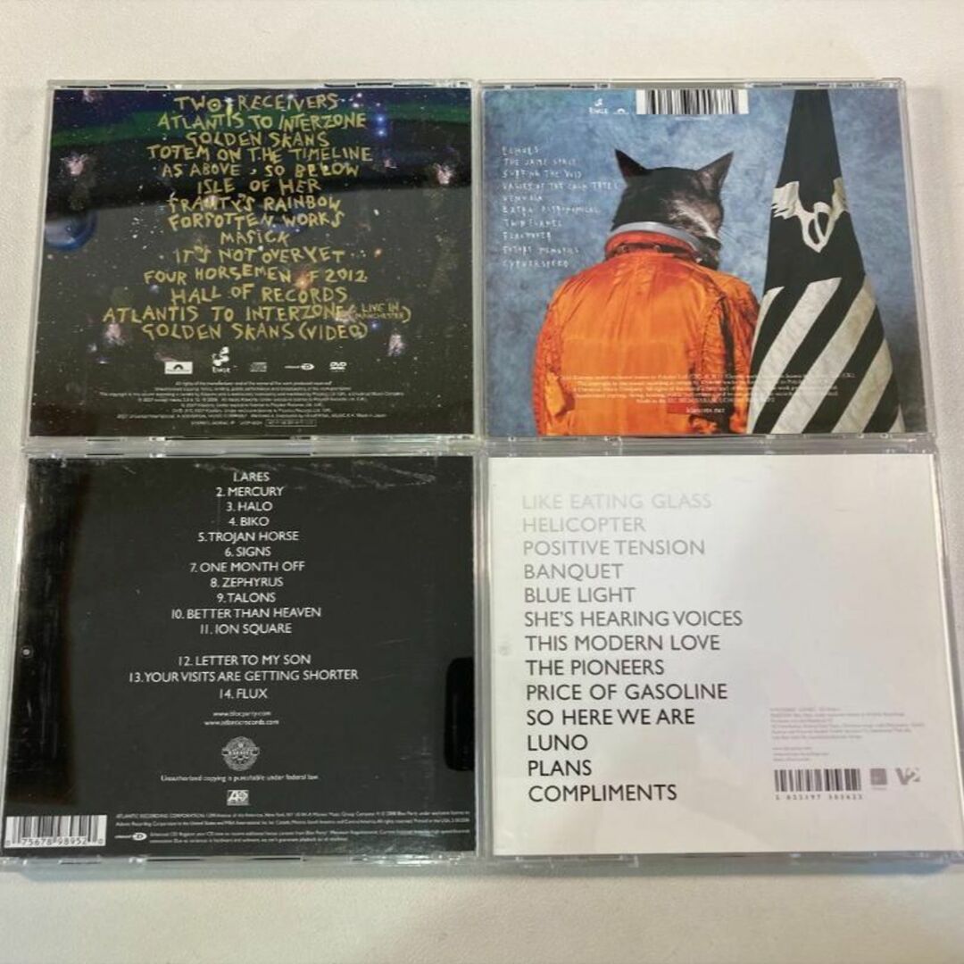 W7610 クラクソンズ/ブロック・パーティー CD アルバム 4枚セット エンタメ/ホビーのCD(ポップス/ロック(洋楽))の商品写真