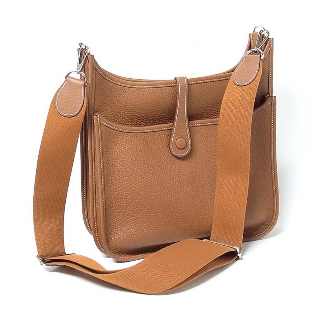 Hermes - エルメス HERMES エヴリンⅢ PM U刻 ゴールド シルバー金具