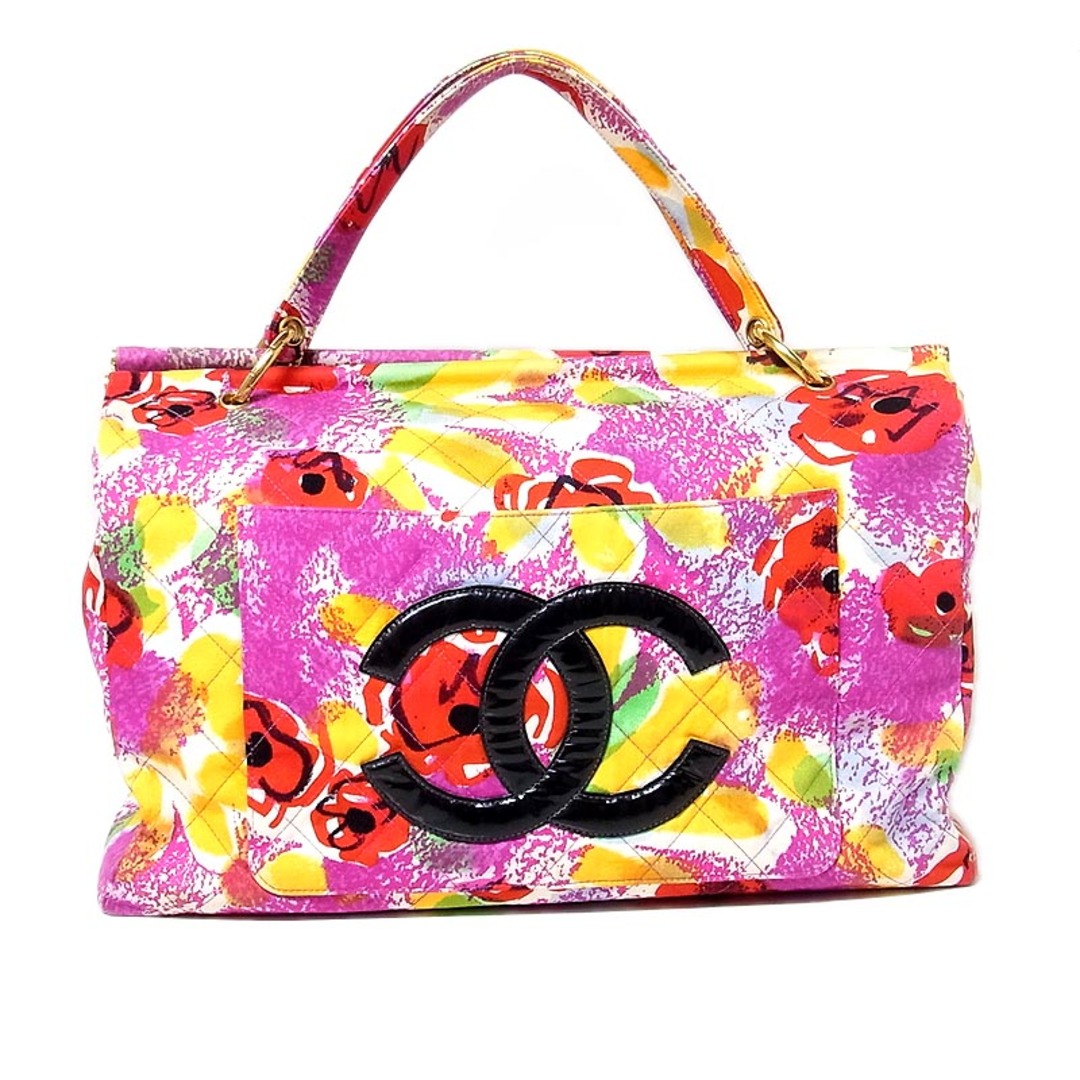 CHANEL - シャネル CHANEL ココマーク フラワー トートバッグ 4825158