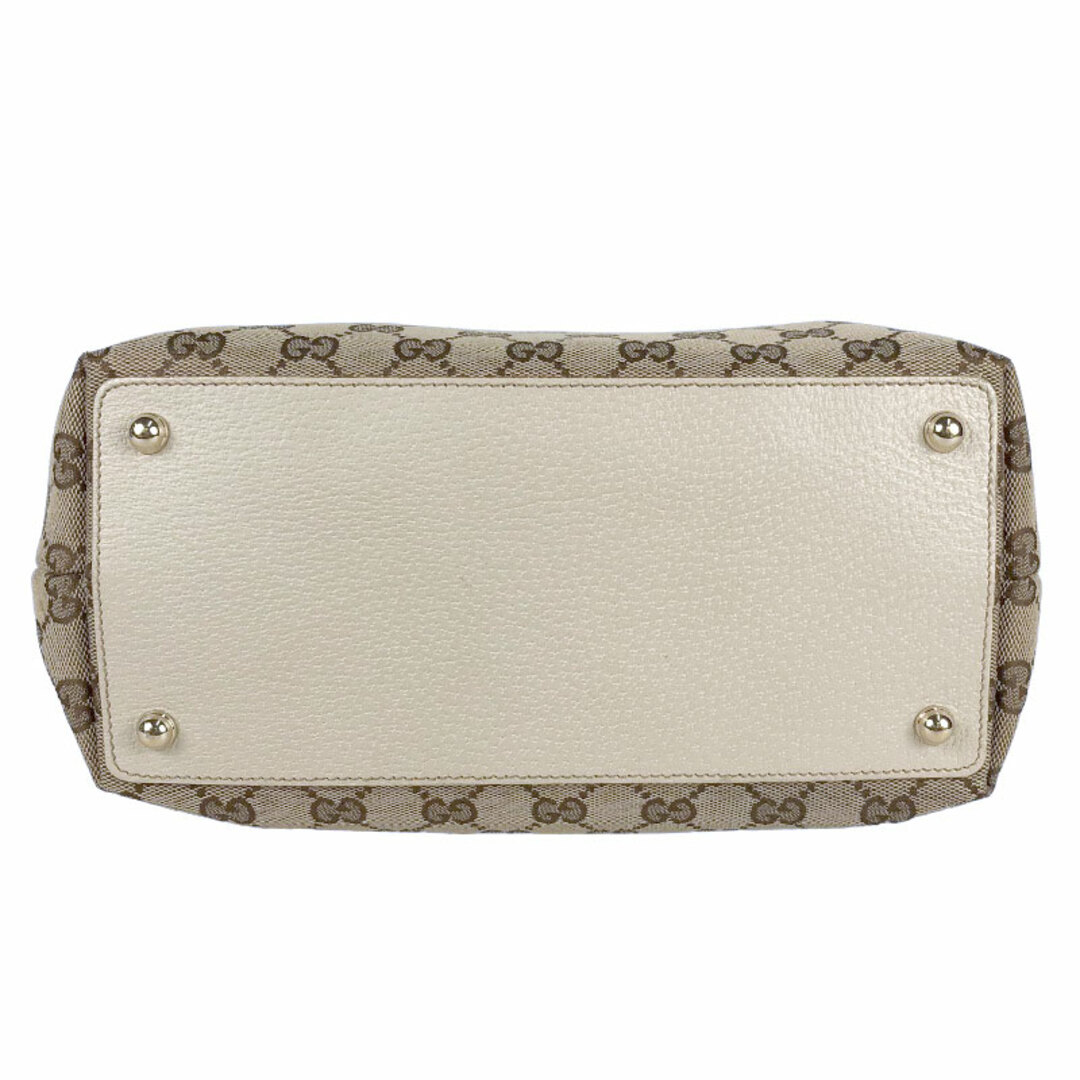 Gucci - グッチ GUCCI GGキャンバス トートバッグ 120836 ベージュ