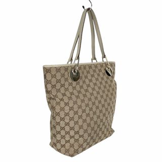 Gucci - グッチ GUCCI GGキャンバス トートバッグ 120836 ベージュ