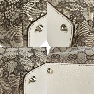 Gucci - グッチ GUCCI GGキャンバス トートバッグ 120836 ベージュ