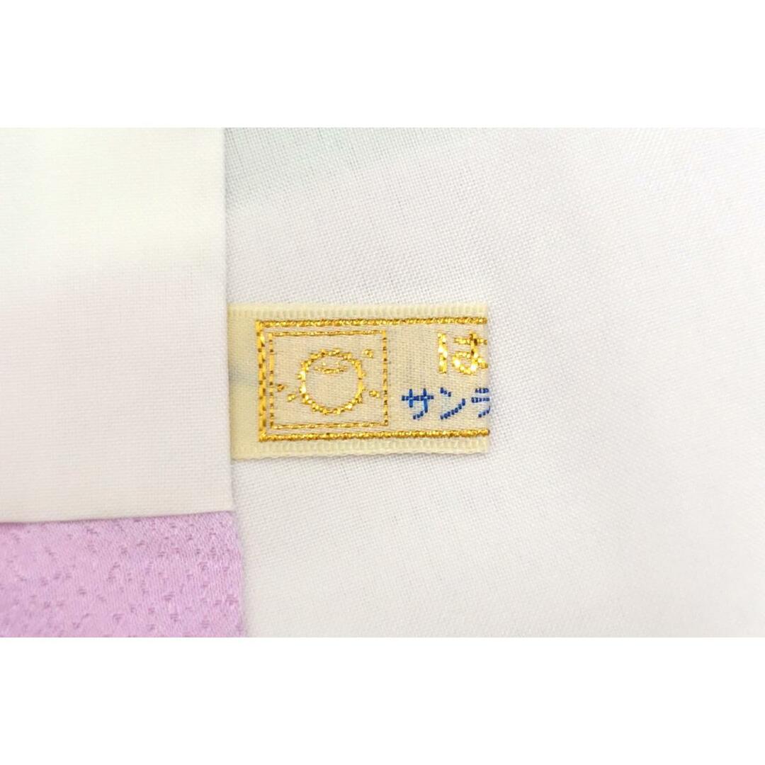 振袖　友禅金彩加工　刺繍入りボカシ染　身幅Ｌ寸