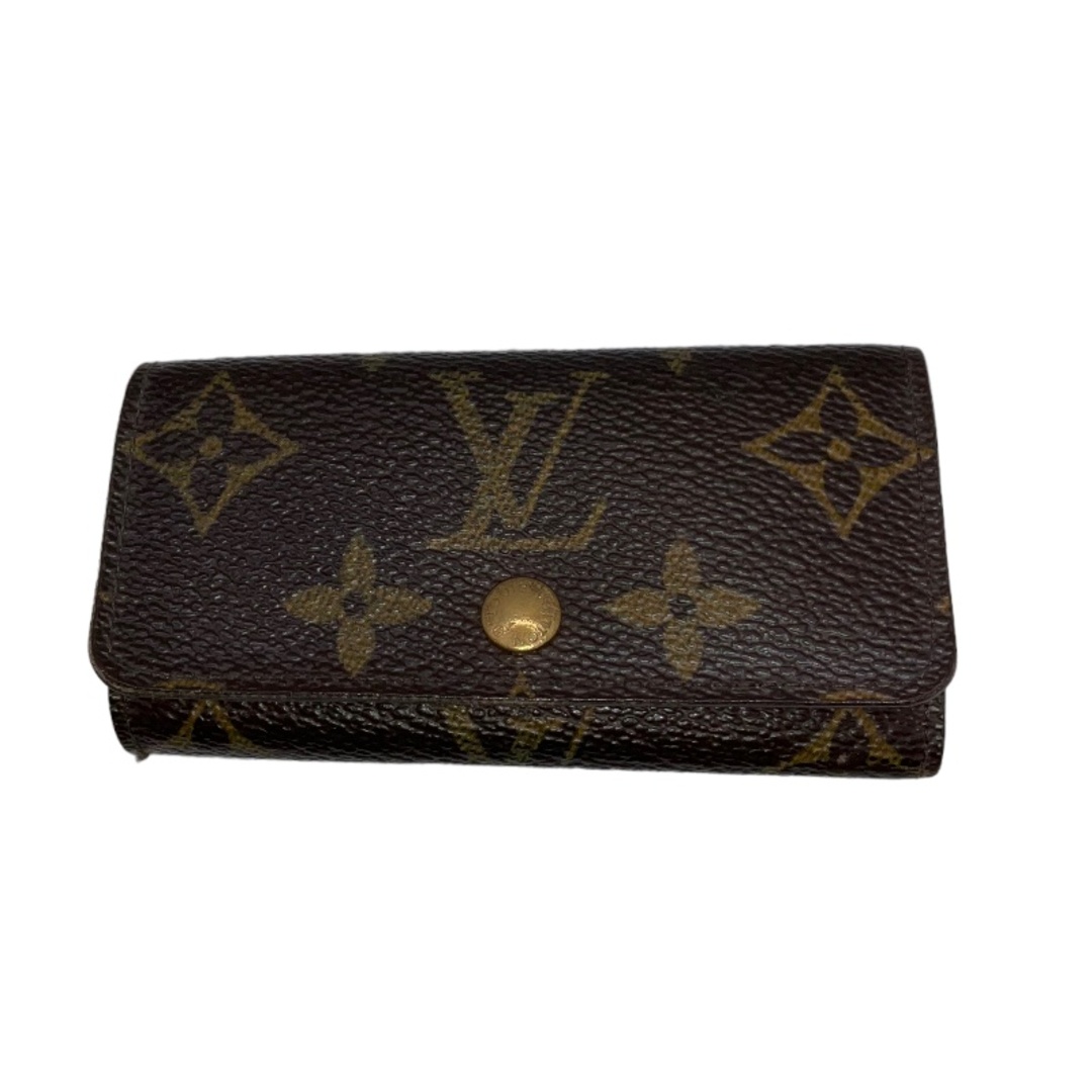 ルイ・ヴィトン LOUIS VUITTON ミュルティクレ4 M62631 モノグラム ゴールド金具 モノグラム ユニセックス キーケース