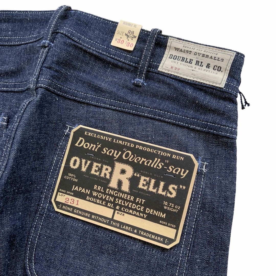 23SS RRL ダブルアールエル ラルフ ブラス ジーンズ ペーパーウェイト