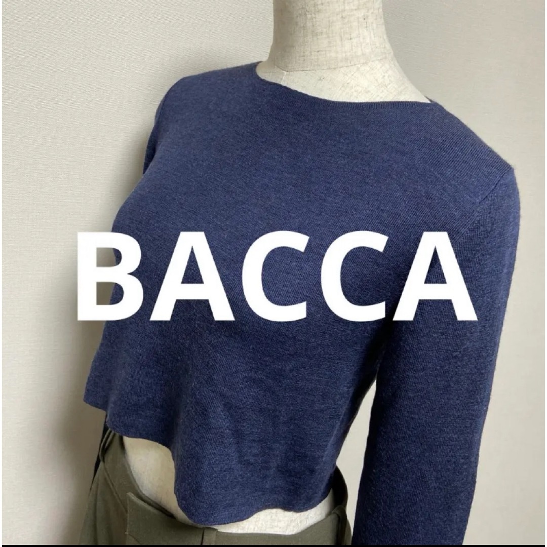 BACCA(バッカ)のBACCA ショート丈 ウールニット S レディースのトップス(ニット/セーター)の商品写真