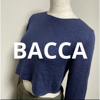 バッカ(BACCA)のBACCA ショート丈 ウールニット S(ニット/セーター)
