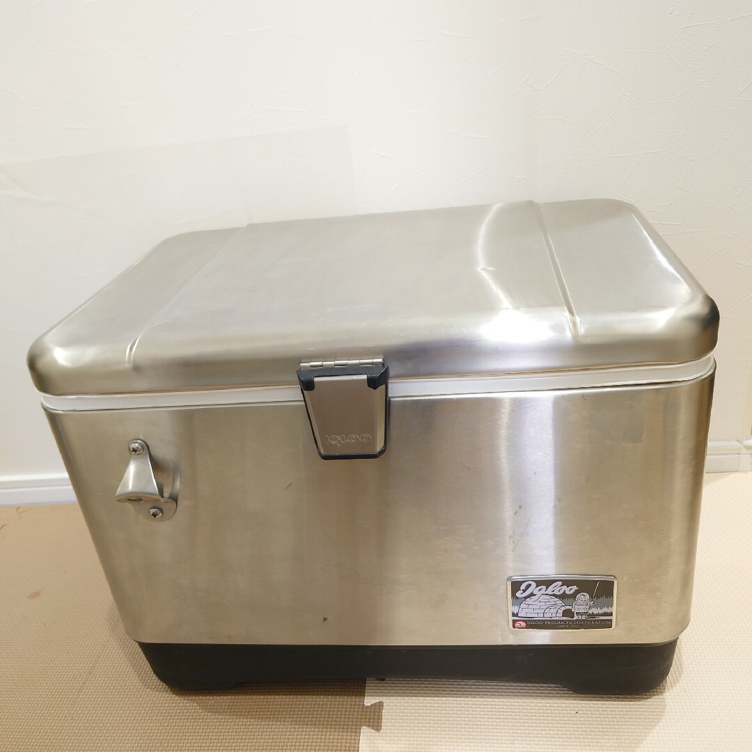 クーラーボックス IGLOO(イグルー)51l ステンレス-