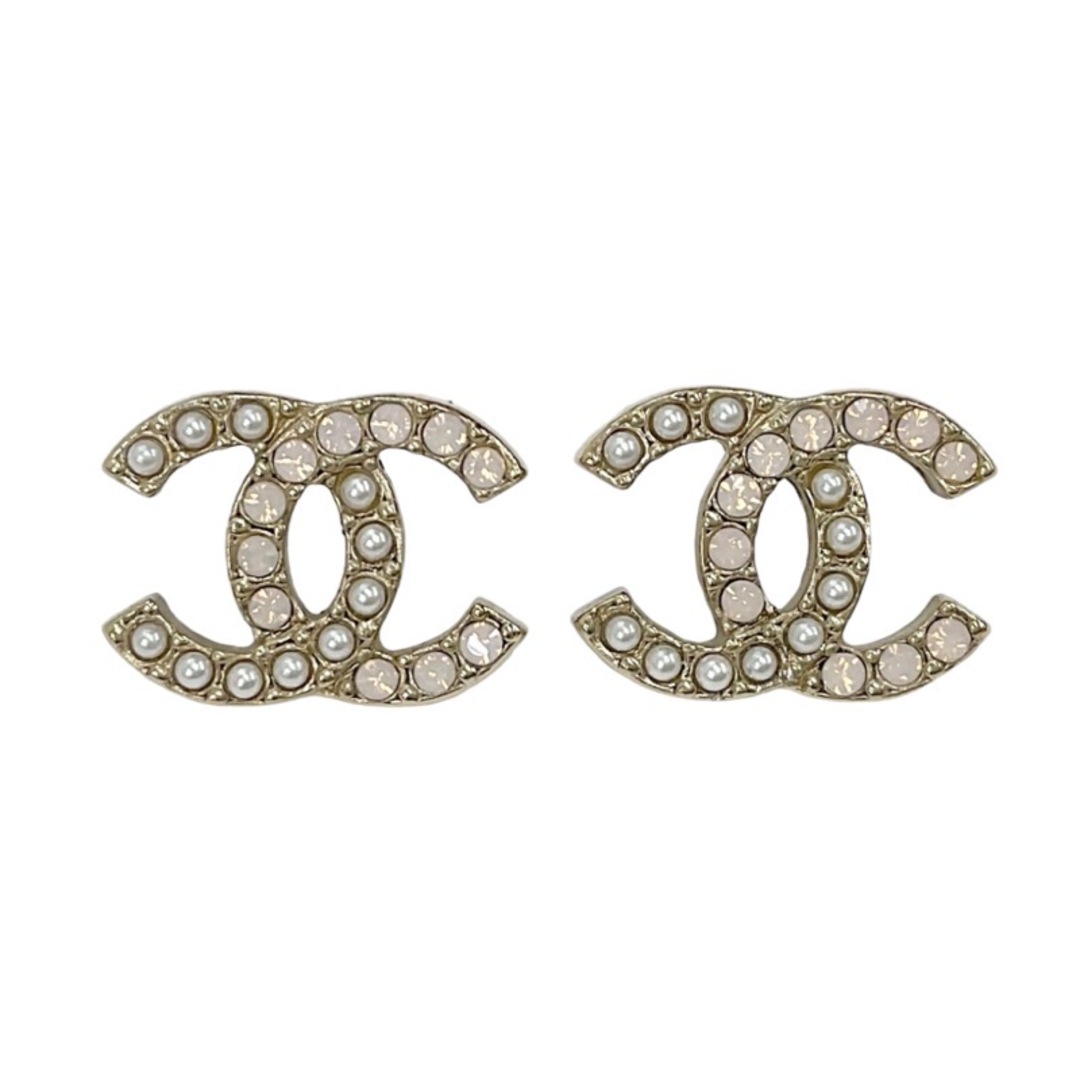 すべておつけいたします♪CHANEL シャネル　パールピアス　ココマーク　ゴールド　パール