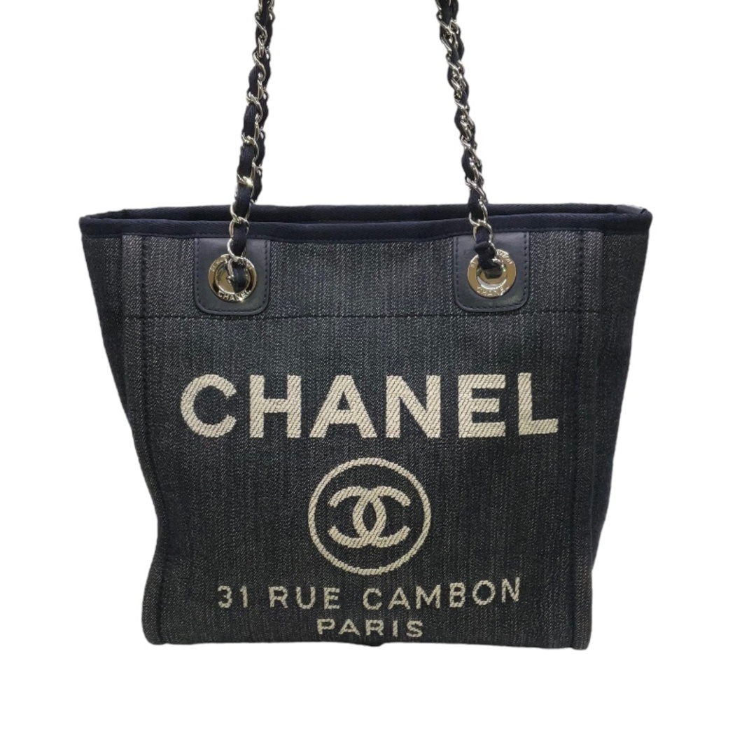 シャネル CHANEL ドーヴィルPM AP69939 ブラック レディース トートバッグ