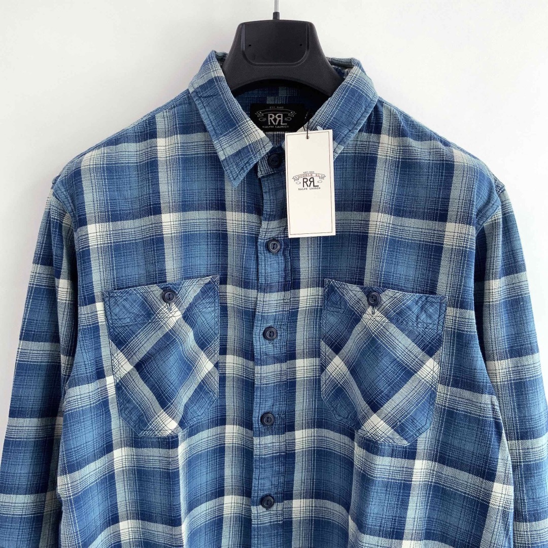 RRL - 23SS 新品 RRL ダブルアールエル プラッド チェック シャツ 長袖