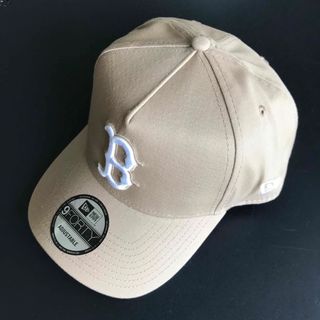 ニューエラー(NEW ERA)のニューエラ ボストン レッドソックス キャップ  新品 9FORTY ベージュ(キャップ)