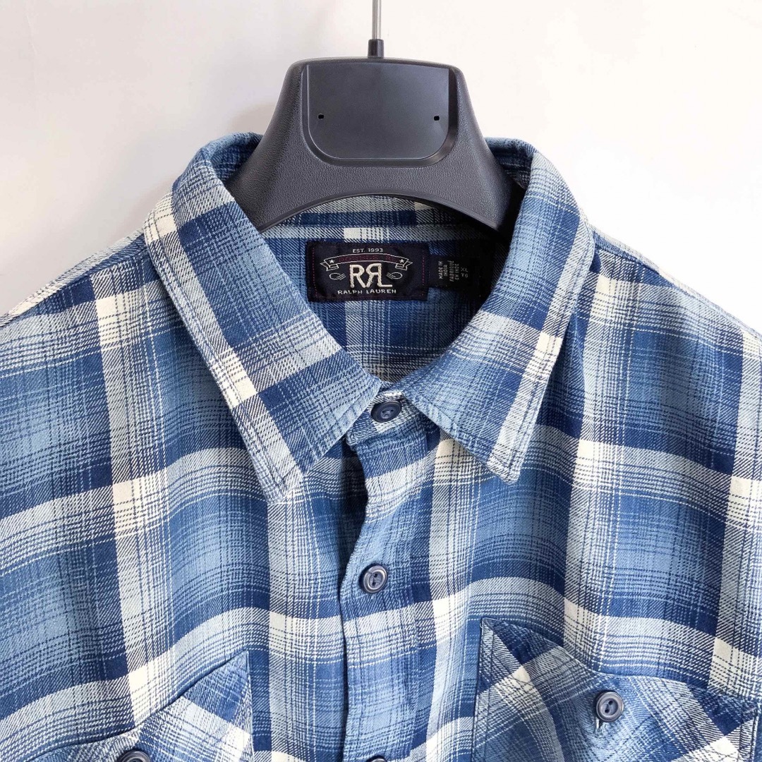 RRL - 23SS 新品 RRL ダブルアールエル プラッド チェック シャツ 長袖