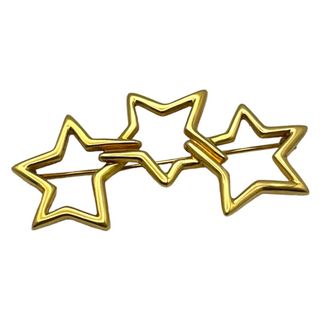 Tiffany & Co. - ティファニー TIFFANY&CO トリプルスターブローチ