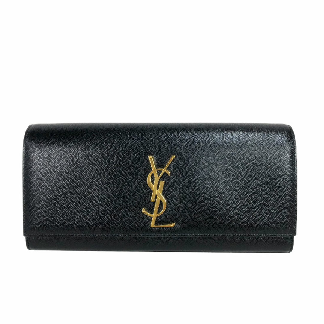 サンローラン SAINT LAURENT クラッチバッグ 326079 ブラック レザー レディース クラッチバッグ