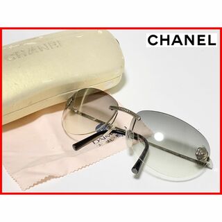シャネル(CHANEL)のCHANEL シャネル サングラス ケース付 D7(サングラス/メガネ)