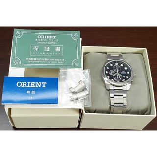 ORIENT - 【 送料無料 】 ORIENT オリエント クロノグラフ クォーツ 腕時計