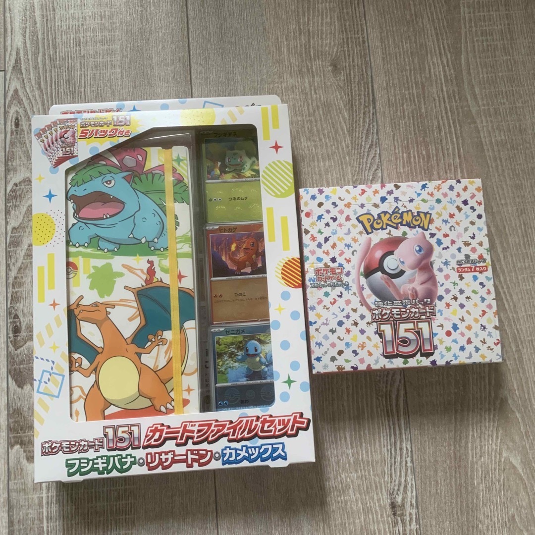 【シュリンク付き】ポケモンカードゲーム 151 & クレイバースト BOX