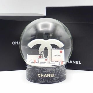 シャネル(CHANEL)のCHANEL シャネル ココマーク  スノードーム ショッピングバッグ(置物)
