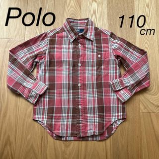 ポロ(POLO（RALPH LAUREN）)のポロbyラルフローレン　長袖シャツ　110サイズ(ブラウス)