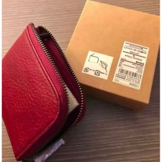 【新品】MUJI ヌメシュリンク革