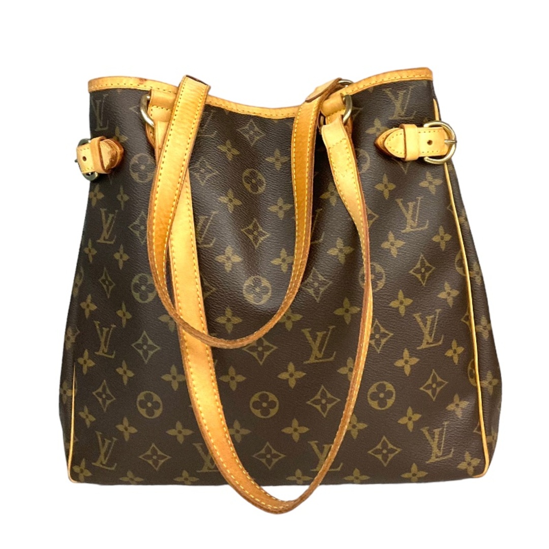 ルイ・ヴィトン LOUIS VUITTON バティニョール・ヴェルティカル M51153 モノグラム キャンバス レディース トートバッグ