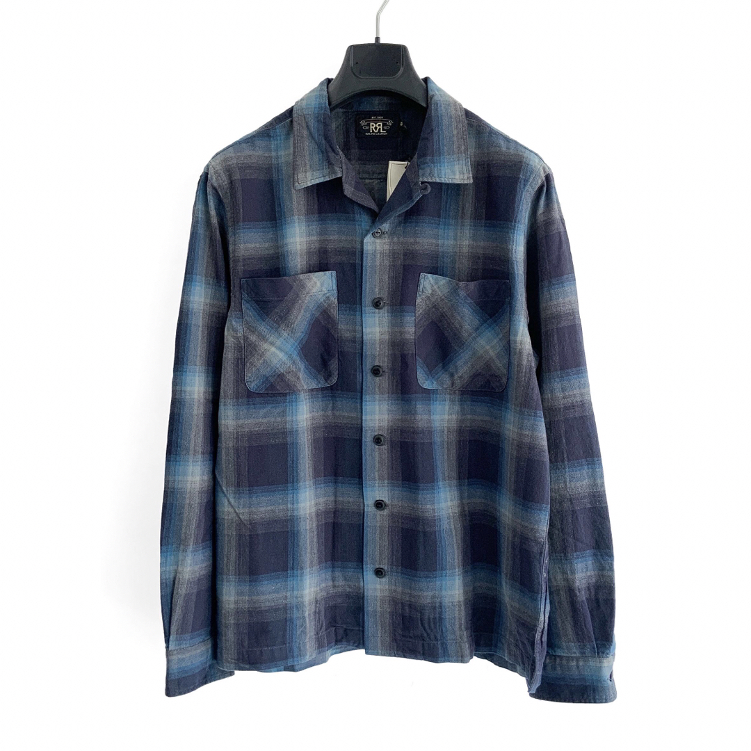 23SS 新品 RRL ダブルアールエル プラッド チェック シャツ 長袖 M-