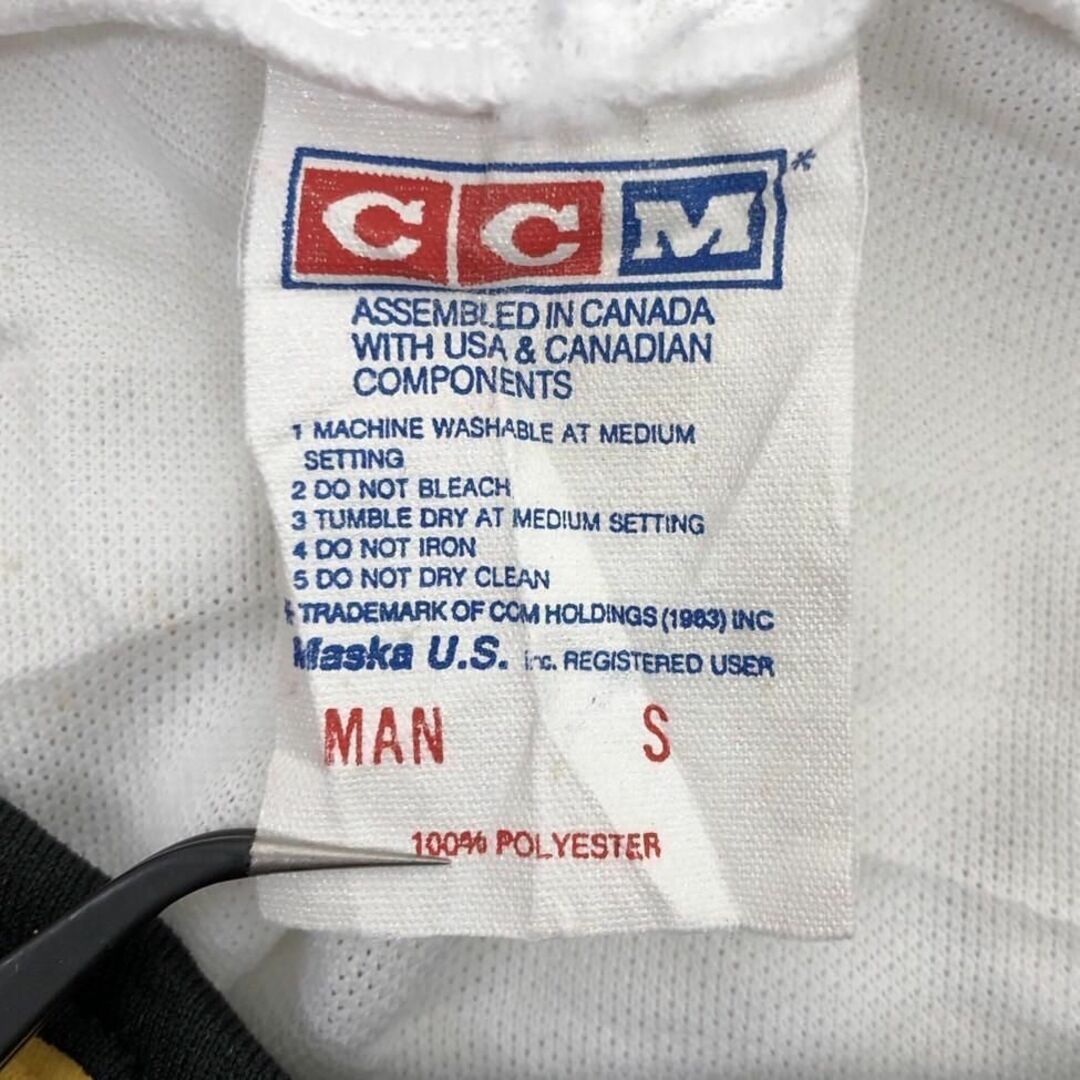 CCM マルチカラー ゲームシャツ ゆるだぼ ホッケー ユニフォーム ビッグロゴ メンズのトップス(Tシャツ/カットソー(七分/長袖))の商品写真