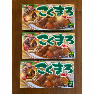 ハウスショクヒン(ハウス食品)のこくまろカレー中辛　8皿×3箱(レトルト食品)