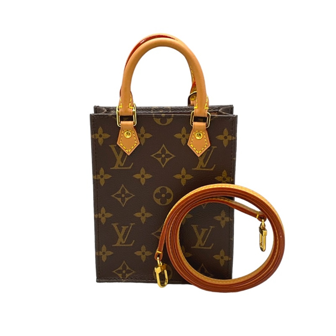 ルイ・ヴィトン LOUIS VUITTON プティット・サックプラ M69442 モノグラム ゴールド金具 レディース ハンドバッグ