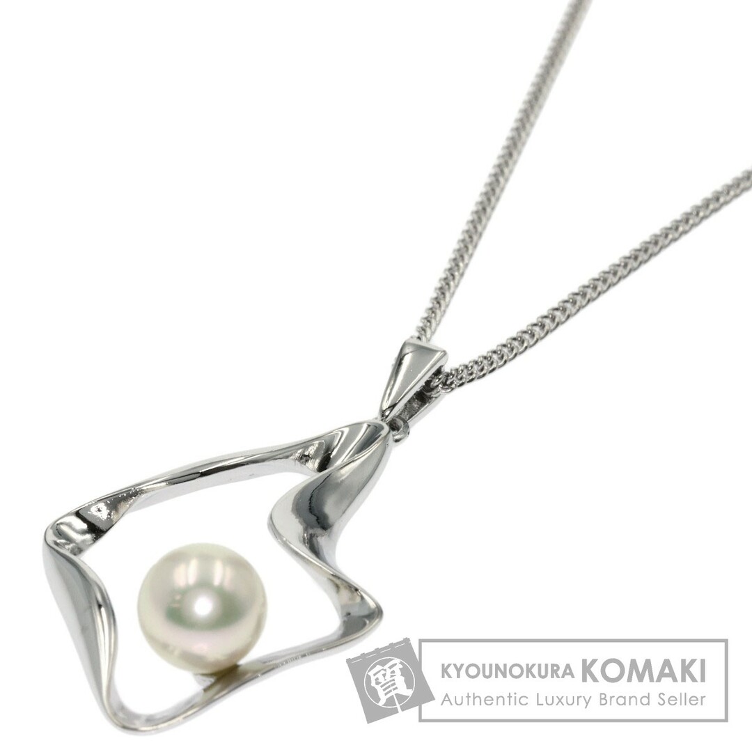 MIKIMOTO パール　真珠 ネックレス SV レディース