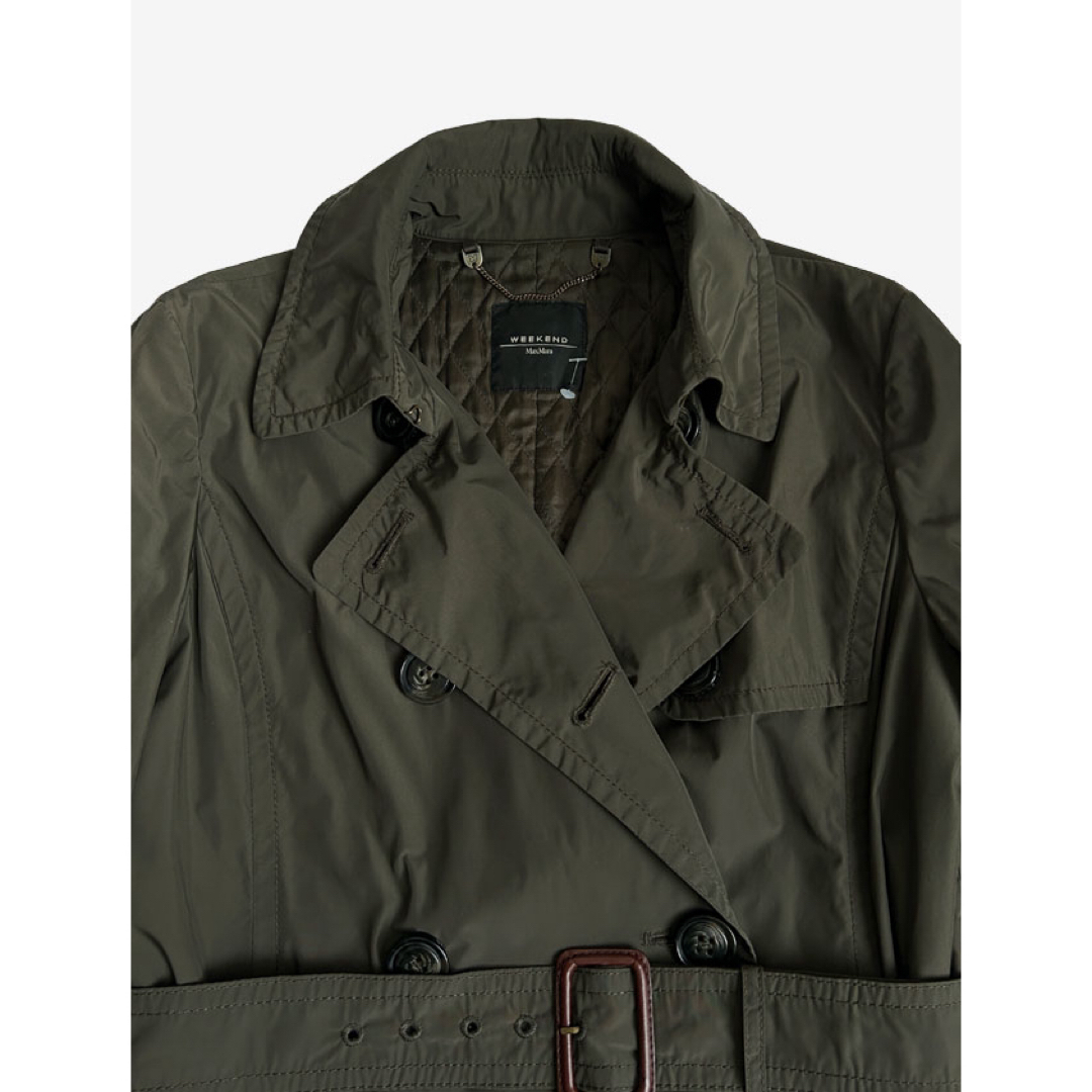 Weekend Max Mara - WEEKEND MAX MARA マックスマーラ カーキ トレンチ