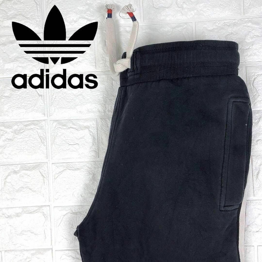 adidas - アディダス ビッグトレフォイルロゴ スウェットパンツ ゆるだ