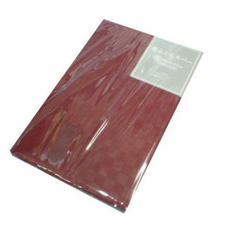 送料無料【新品】 型押し　シングルロング　敷布団　カバー　【RED】　105cm(シーツ/カバー)