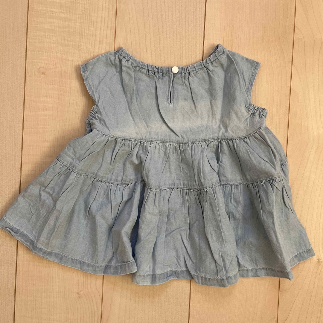 BREEZE(ブリーズ)のBREEZE ティアードセット キッズ/ベビー/マタニティのキッズ服女の子用(90cm~)(Tシャツ/カットソー)の商品写真