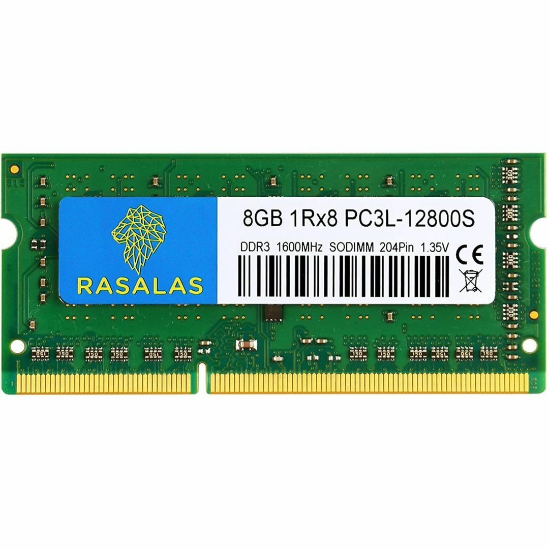 8GB×2 (合計16GB) PC3L-12800S メモリ ノートPC