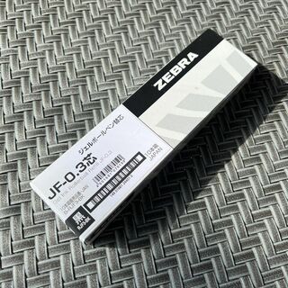 ゼブラ(ZEBRA)のゼブラ ジェルボールペン替芯 サラサ JF-0.3芯 【黒10本】(ペン/マーカー)