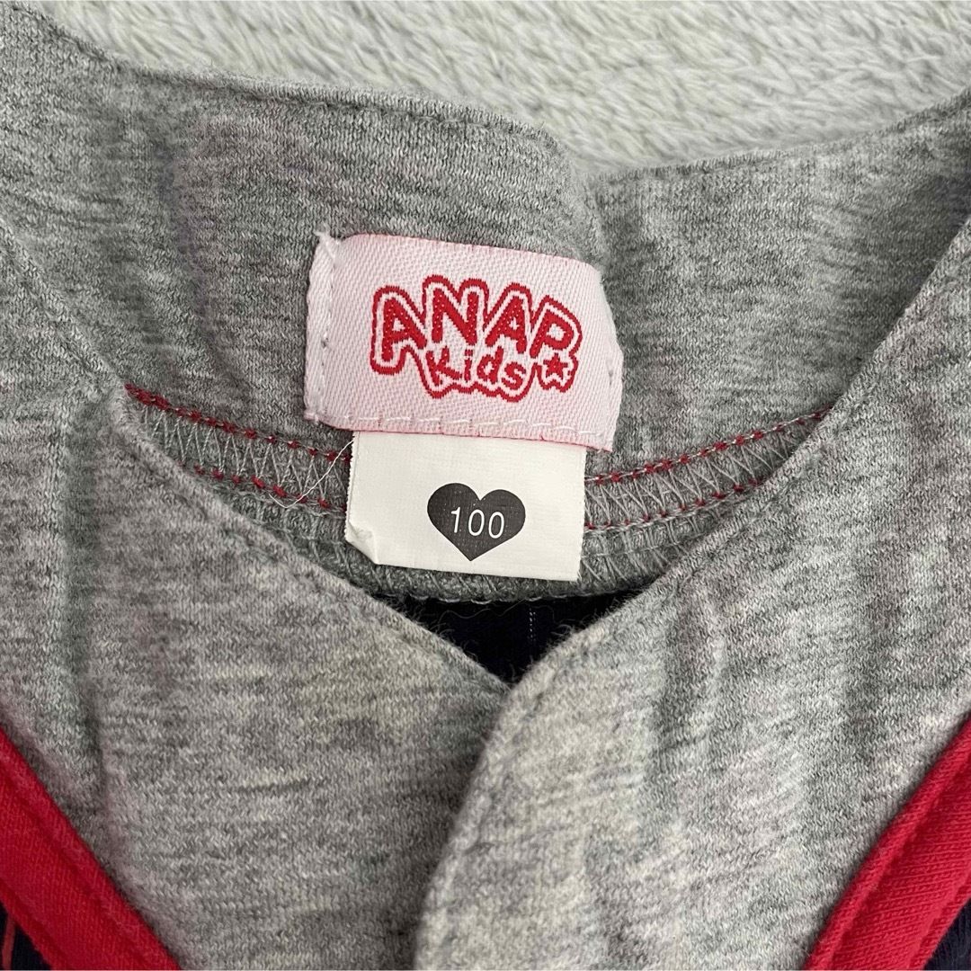 ANAP Kids(アナップキッズ)のANAP KIDS ロンパース レア 男女兼用 野球 バスケ 美品 NEXT  キッズ/ベビー/マタニティのベビー服(~85cm)(ロンパース)の商品写真
