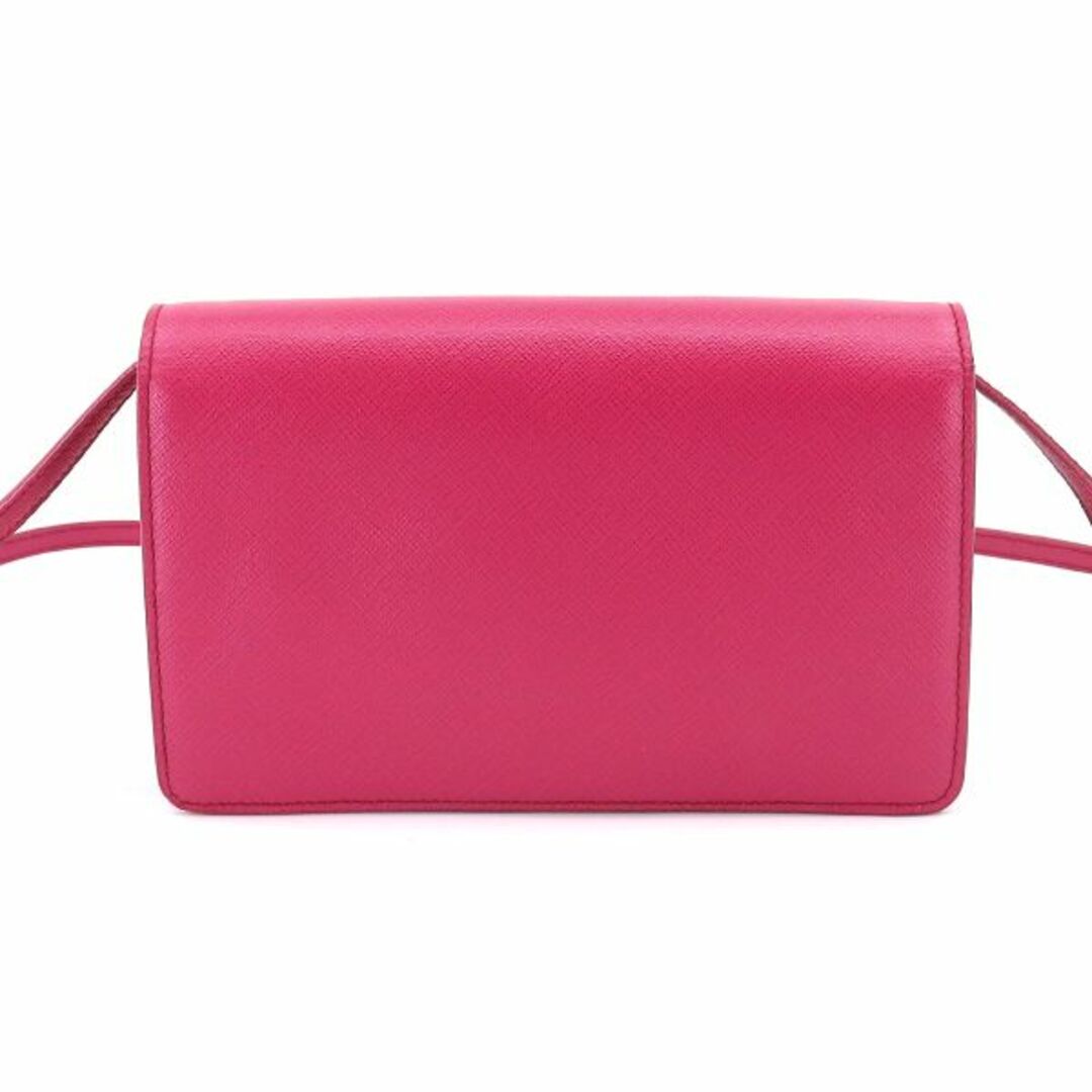 プラダ PRADA サフィアーノ ショルダー ウォレット 長財布