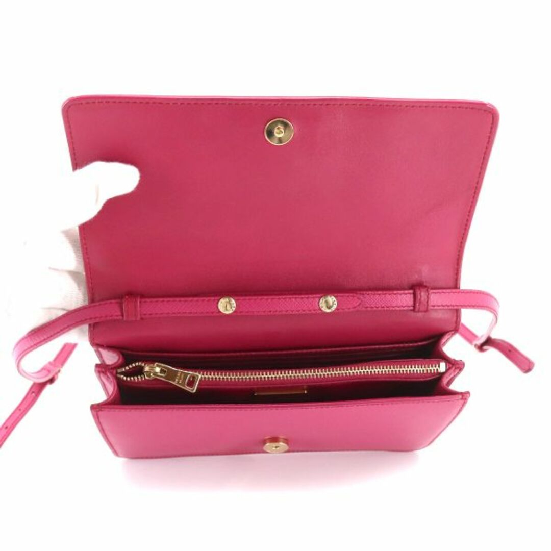 プラダ PRADA サフィアーノ ショルダー ウォレット 長財布